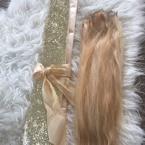 100% remy human hair extensions